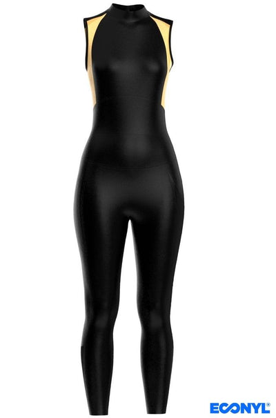 All in one recycled jumpsuit Black ECONYL